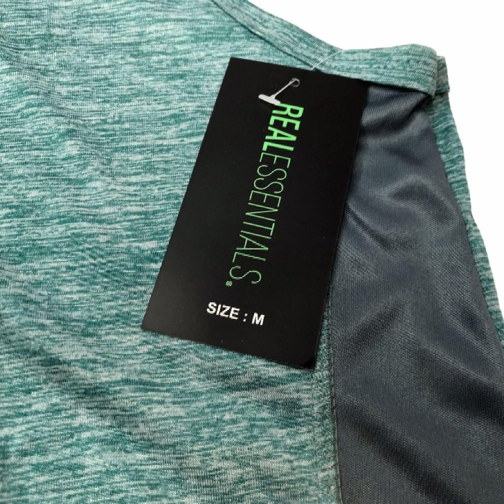 New NWT Real Essentials Athletic Tank Racerback M - Picture 5 of 8